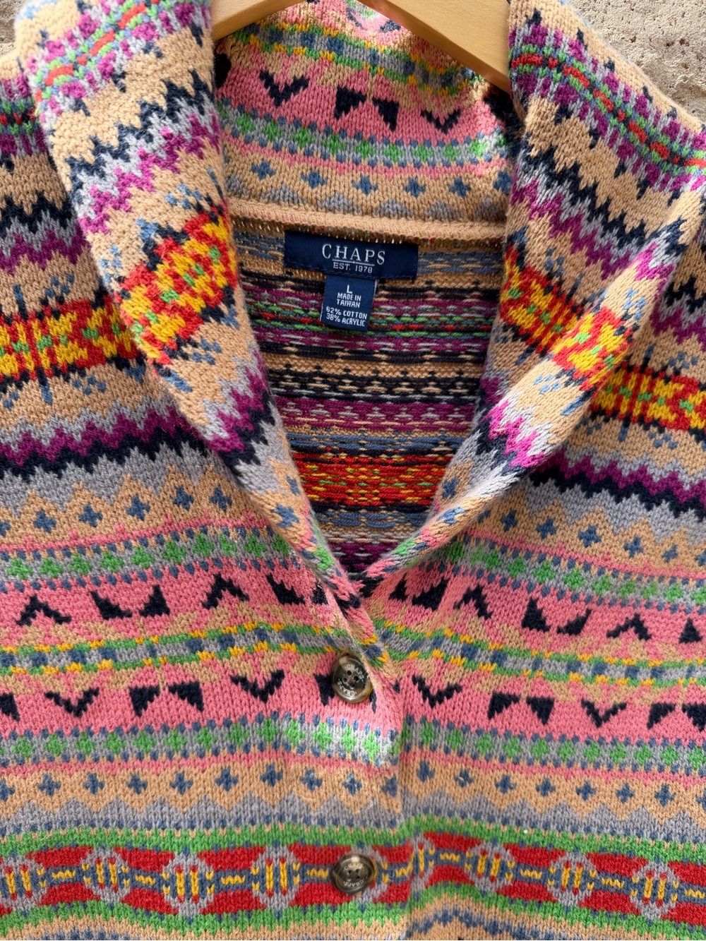 Fair isle vest